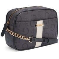 Bolsa Crossbody Negro Suavizado Guess Factory