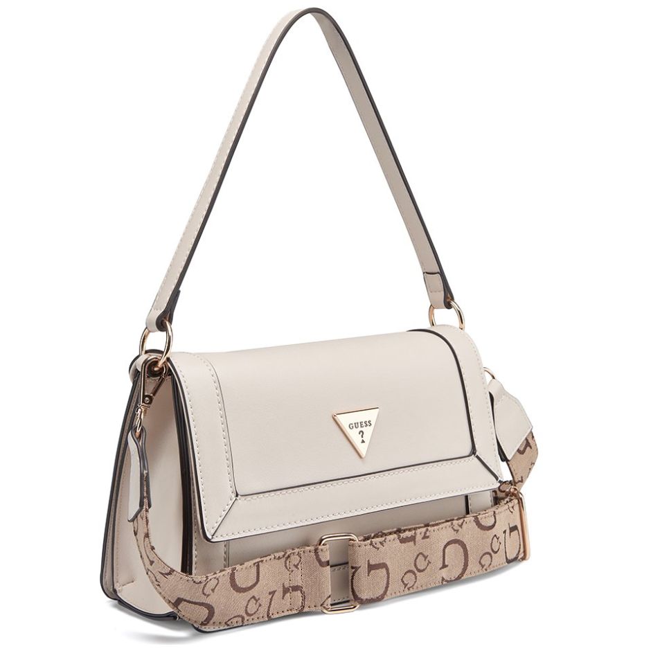 Bolsa Shoulder Beige Guess Factory