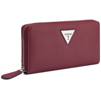 Cartera Slg Zip Around Rojo Guess Factory