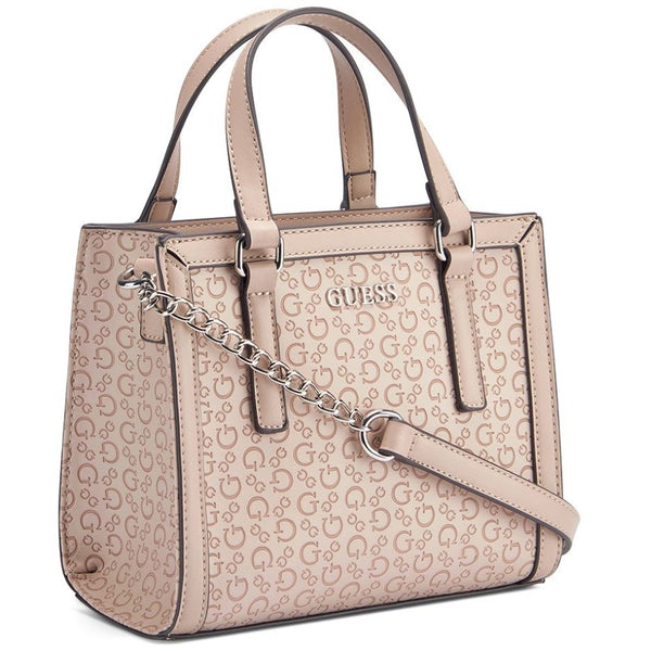 Bolsa Top Zip Café Claro Guess Factory