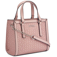 Bolsa Top Zip Rosa Medio Guess Factory