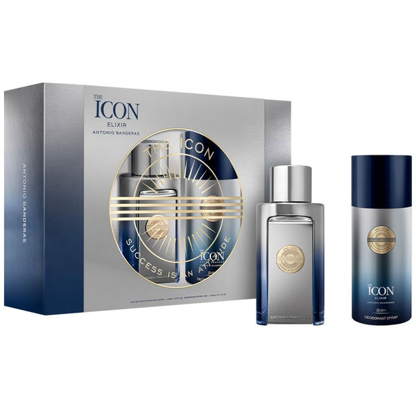 Antonio Banderasthe Icon Set para Hombre Perfume Edp 100Ml + Desodorante 150Ml