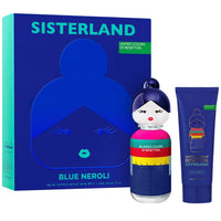 Benetton Sisterland Blue Neroli Set para Mujer Perfume Edt 80Ml + Body Lotion 75Ml
