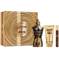 Fragancia Set Jean Paul Gaultier Le Male Elixir Edp 12 Ml + Shower Gel 75 Ml + Perfume de Bolsillo 10 Ml para Hombre
