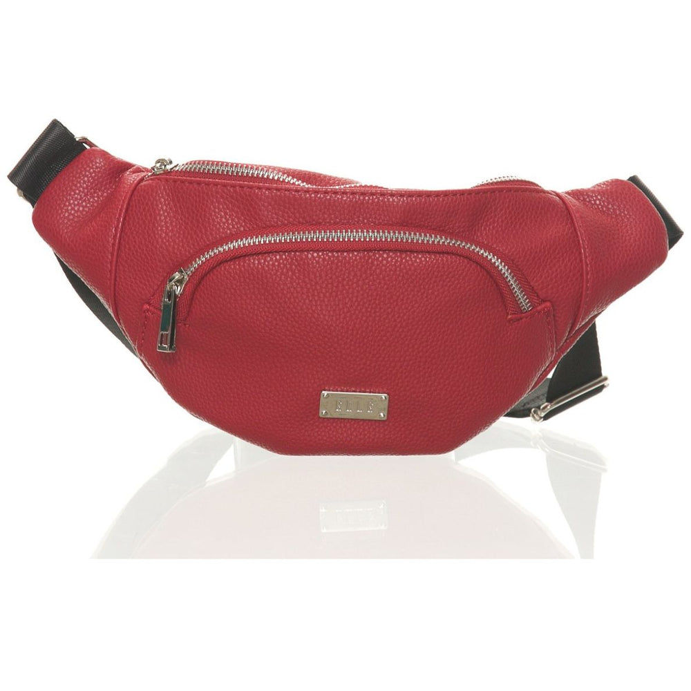 Bolso Pu Waist Bag Burgundy Elle