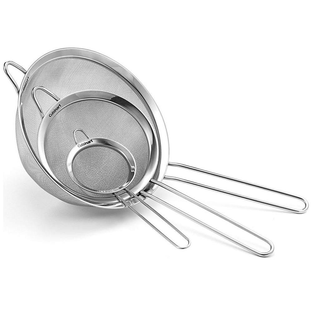 Juego de 3 Coladores Acero Inoxidable Cuisinart