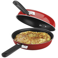 Juego de Sartenes Rojo Fritata Cuisinart Fp224Res